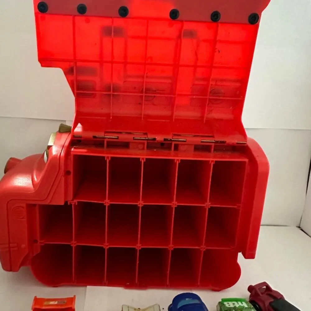Chugging Car or Train Carry Case. All toys included and recently cleaned